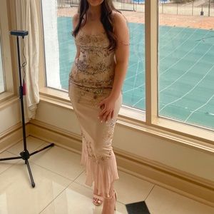 Mandalay corset 2-piece midi dress